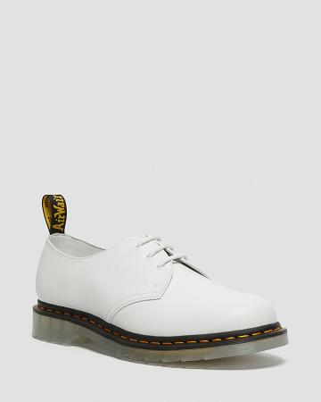 Women's Dr Martens 1461 Iced Smooth Leather Oxfords Shoes White | AU 351MQZ